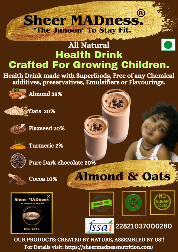 Almond Oats Health Drink — 500 g
