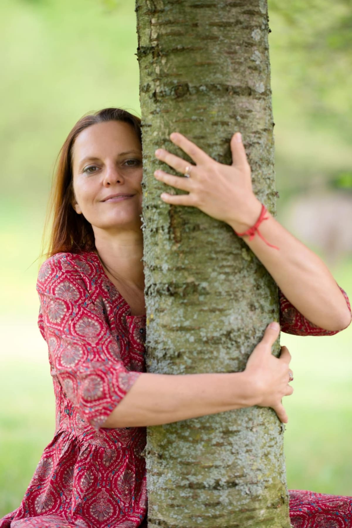Lenka Lorien outdoors in nature